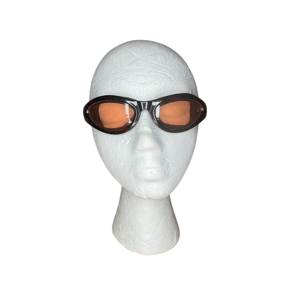 Panoptx Foam Lined Goggles Tortoiseshell Frame Amber Lenses